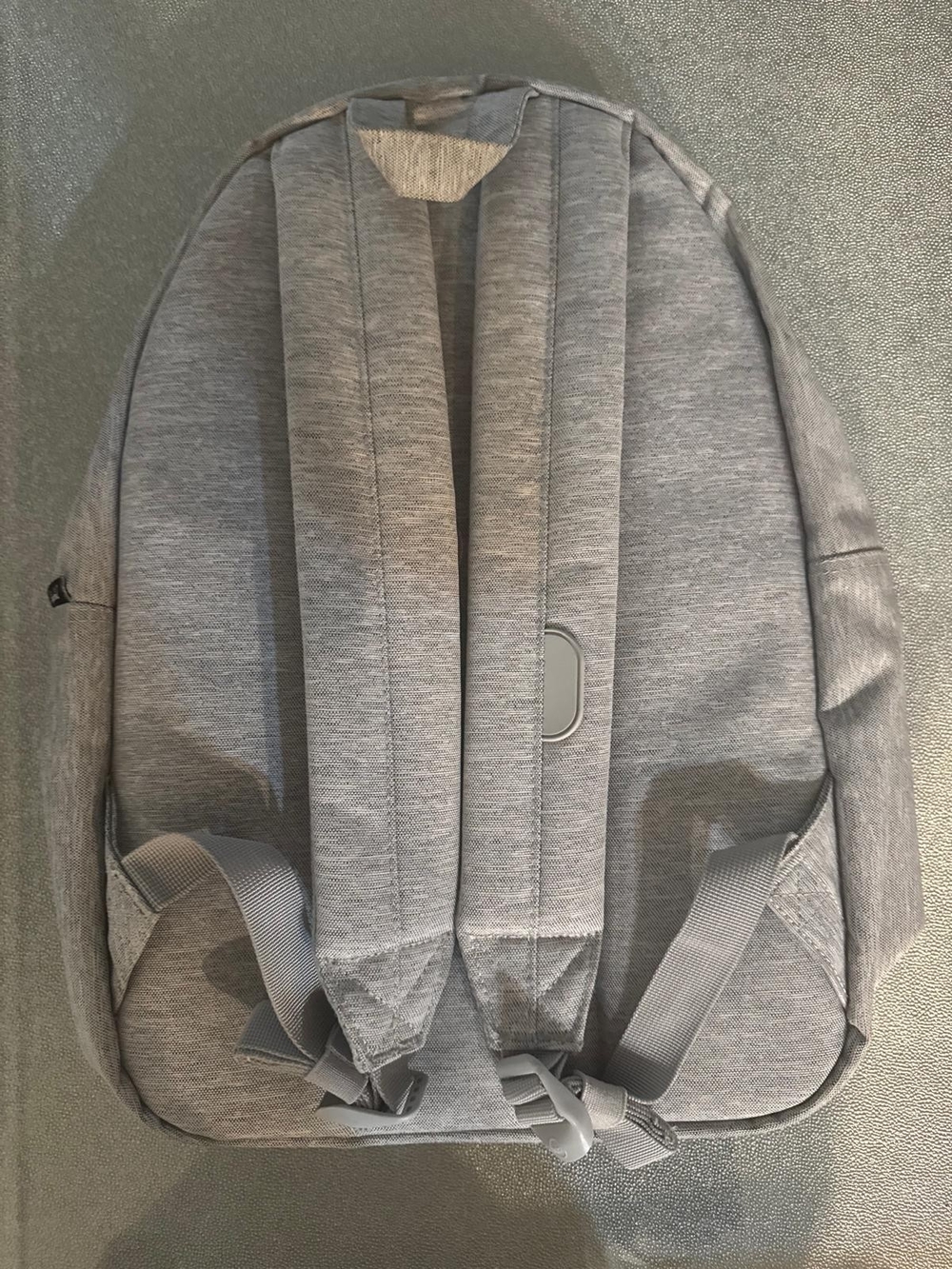 Everyday Grey Backpack with Padded Straps - Unbranded